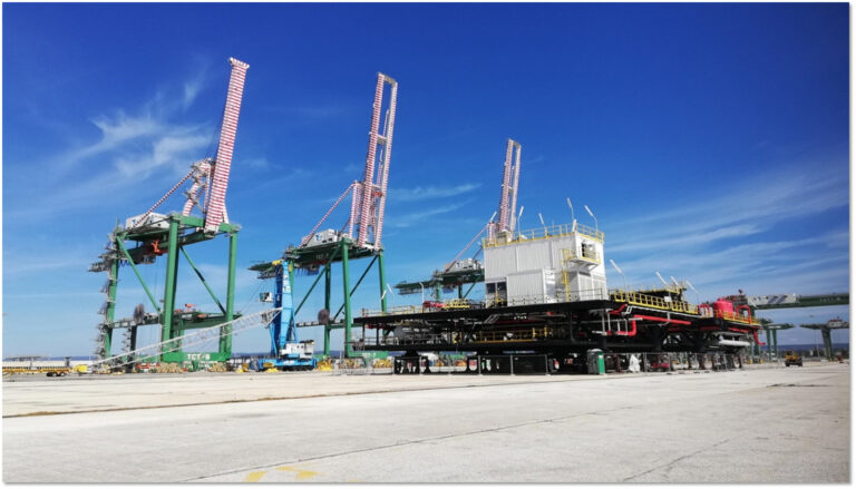 Tempa Rossa offshore jetty, Italy